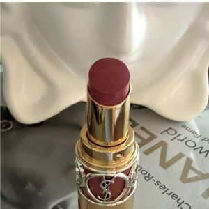 ❌SOLD Yves Saint Laurent Rouge Volupté Shine Lipstick - Red